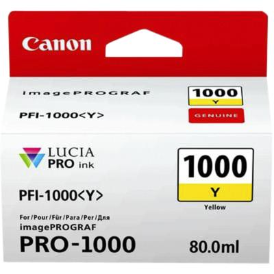 Canon PFI-1000Y Yellow Ink