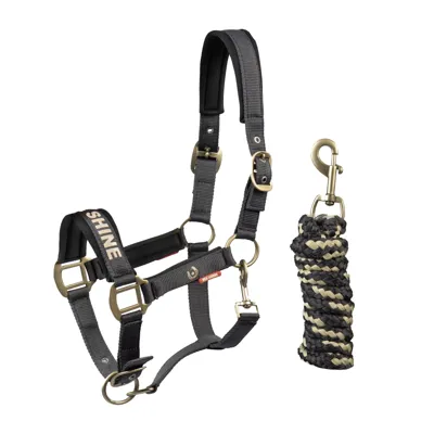 Horka Halsterset Kyo blauw maat:pony