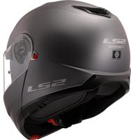 LS2 opklapbare helm "ff908 strobe ii solid" helmet ff908 strob.ii solid xxl titanium matt - thumbnail