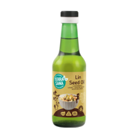 Lijnzaadolie koudgeperst bio 250 Milliliter - thumbnail