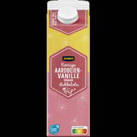 Jumbo Romige Aardbeien Vanille Smaak Dubbelvla 1 L - thumbnail