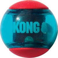 Kong Squeezz Action hondenspeeltje medium - 3 stuks Per set - thumbnail