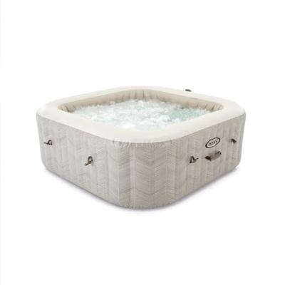 Intex Pure Spa Chevron Deluxe opblaasbare spa - 6 persoons Intex Pure Spa Chevron Deluxe opblaasbare spa - 6 persoons