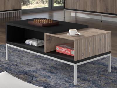 Rechthoekige salontafel TOLOKA 110 cm flagstaff eik Rechthoekige salontafel TOLOKA 110 cm flagstaff eik