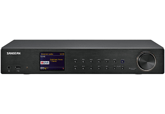 Sangean WFT-3 Internetradio DAB+, VHF (FM) Internetradio, USB Geschikt voor DLNA, Spotify Zwart