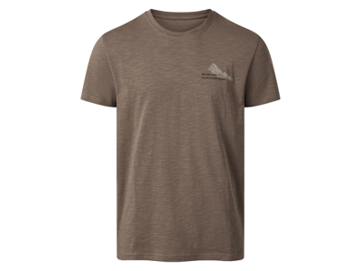 esmara Men Heren T-shirt (Bruin, L) esmara Men Heren T-shirt (Bruin, L)