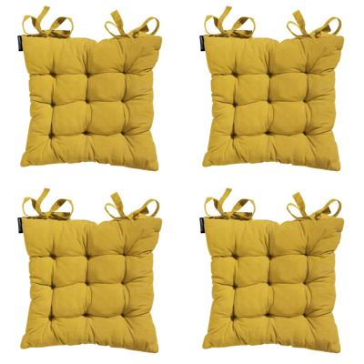 Toscane kussen ca. 46x46 cm Panama mosterd (4 stuks) Madison - Madison