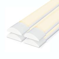 Set van 4 LED Batten 120cm - 40 Watt 5600 lumen (140lm/w) - 3000K warm wit - Vervangt 330W - Samsung SMD LED chips - Flikkervrij - IP20 Stofdicht - Onderbouwverlichting - thumbnail