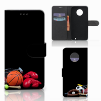 Motorola Moto G6 Plus Wallet Case met Pasjes Sports - thumbnail