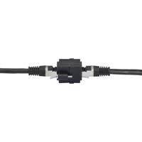 Renkforce RJ45 Netwerk Adapter CAT 6 [1x RJ45-bus - 1x RJ45-bus] Zwart - thumbnail