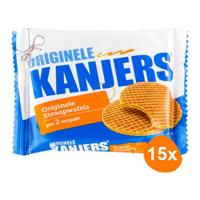 Kanjers - Orginele Stroopwafels - 15x 2 stuks - thumbnail