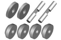 Team Corally - Planetary Diff Gears - Metal - - thumbnail