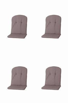 Kussen Kuip hoog 45x96 Panama taupe (4 stuks) Madison - Madison