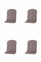 Kussen Kuip hoog 45x96 Panama taupe (4 stuks) Madison - Madison - thumbnail