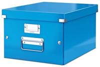 Leitz WOW opbergdoos Click & Store, ft A4, blauw - thumbnail