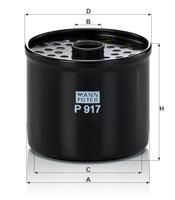MANN-FILTER Mann brandstoffilter - thumbnail