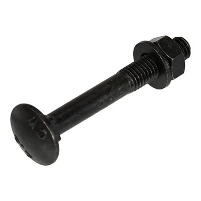 Blackline Slotbout+Moer+Sluitring Hcp Zwart M8X40 | 25 stuks - 6904.11.18040