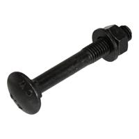 Blackline Slotbout+Moer+Sluitring Hcp Zwart M8X40 | 25 stuks - 6904.11.18040 - thumbnail