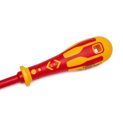 C.K Dextro T49242-1 VDE Kruiskop schroevendraaier PH 1 Koplengte: 100 mm DIN ISO 8764 C.K Dextro T49242-1 VDE Kruiskop schroevendraaier PH 1 Koplengte: 100 mm DIN ISO 8764