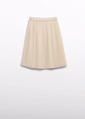 Abel & Lula winter midi rok meisjes - beige