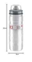 ELITE bidon "ice fly" mod. 19 bottle ice fly 550ml clear - thumbnail