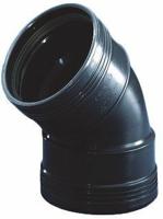 PP bocht 45 graden manchet - 32 mm - thumbnail