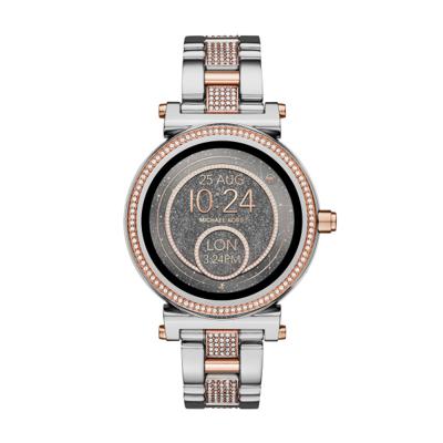 Horlogeband Michael Kors MKT5040 Staal Bi-Color 18mm Horlogeband Michael Kors MKT5040 Staal Bi-Color 18mm