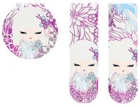 Magnetische Bladwijzer Akemi - Kimidoll Collectie - Stijlvol Japans Ontwerp - thumbnail