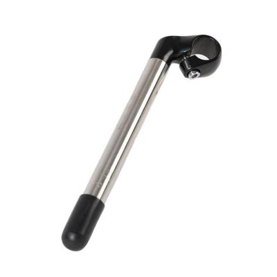 Buzaglo Primax e stuurpen ø22.2/25.4 l=280 mm. rvs zilver/mat zwart