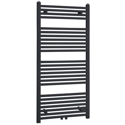Handdoekradiator Best Design Zero Recht 120x60 cm Zwart