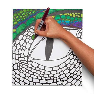 Sharpie permanente marker fijn, value pack van 24 stuks (20 + 4 gratis), zwart