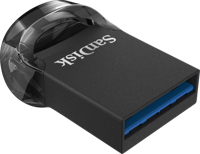 Usb stick 3.1 sandisk cruzer ultra fit usb-a 128gb - thumbnail