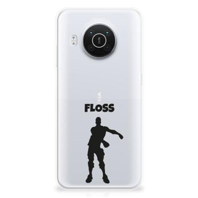 Nokia X10 | X20 Telefoonhoesje met Naam Floss Nokia X10 | X20 Telefoonhoesje met Naam Floss
