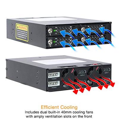 Icy Dock MB994SK-1B 4x 2,5 SATa behuizing voor externe 5,2 Icy Dock MB994SK-1B 4x 2,5 SATa behuizing voor externe 5,2