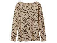 esmara Dames longsleeve (Luipaard print, S (36-38)) - thumbnail
