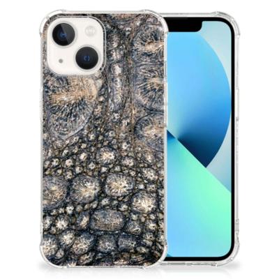 iPhone 13 Case Anti-shock Krokodillenprint iPhone 13 Case Anti-shock Krokodillenprint