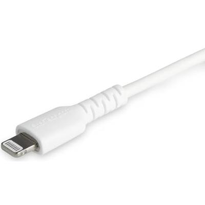 StarTech.com Premium USB-C naar Lightning Kabel 1m Wit - USB Type C naar Lightning Charge & Sync Oplaadkabel met Aramide Vezels - Apple MFi Gecertificeerd - iPad Air iPhone 12 (RUSBCLTMM1MW)