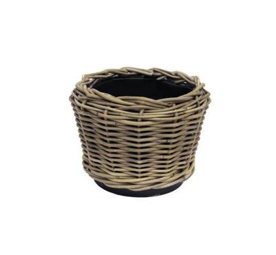 Plantenmand Drypot Rotan Grijs Ø27cm
