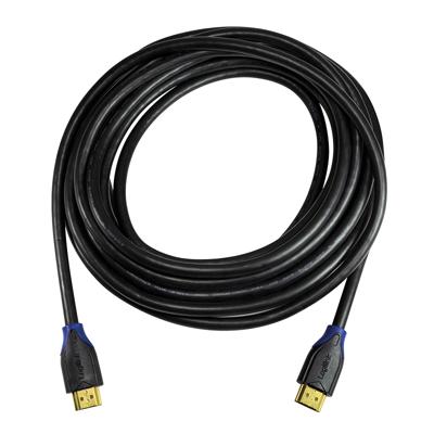 LogiLink CH0063 HDMI-kabel HDMI Aansluitkabel HDMI-A-stekker, HDMI-A-stekker 3.00 m Zwart 4K UHD, Audio Return Channel (ARC), Vergulde steekcontacten