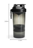 Smartshake Original2GO Gunsmoke Black (600 ml) - thumbnail