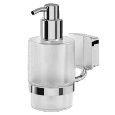 Zeepdispenser Geesa Topaz Minimalistisch Glas 200ML Chroom Zeepdispenser Geesa Topaz Minimalistisch Glas 200ML Chroom