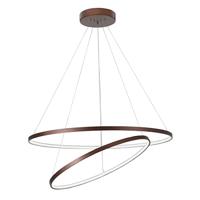 Lyora Design hanglampFerrol koffie bruin double - 6265003 - thumbnail