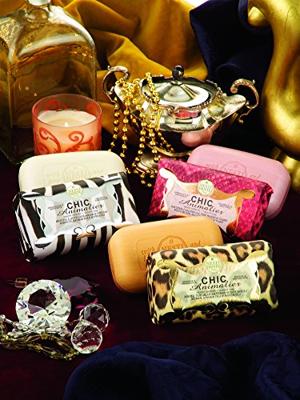 Nesti Dante chic animalier myrrh ginger tea & patchouli zeep 250gr.