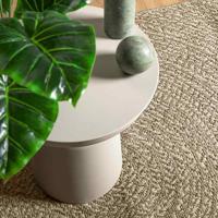 VidaXL Vloerkleed zizur beige binnen en buiten 120x170 cm jute look - thumbnail