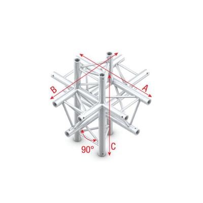MILOS Milos Pro-30 Triangle P Truss - Cross up/down 6-way - 71 cm