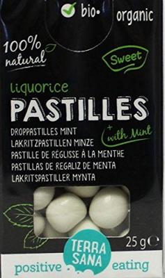 Droppastilles Mint - 25 gram