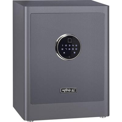 Basi 2020-0001-1200 mySafe Premium 450 Meubelkluis Cijferslot, Vingerafdrukslot