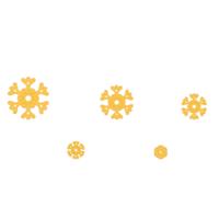 Nellie's Choice • shape dies sneeuwvlokken 5st. - thumbnail