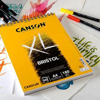 Bristolpapier Canson XL Bristol 50vel 180gr A3 extra wit - thumbnail
