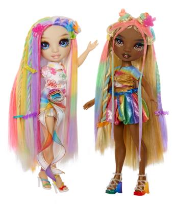 MGA Entertainment Rainbow high modepop met haarkrijt - meline goud